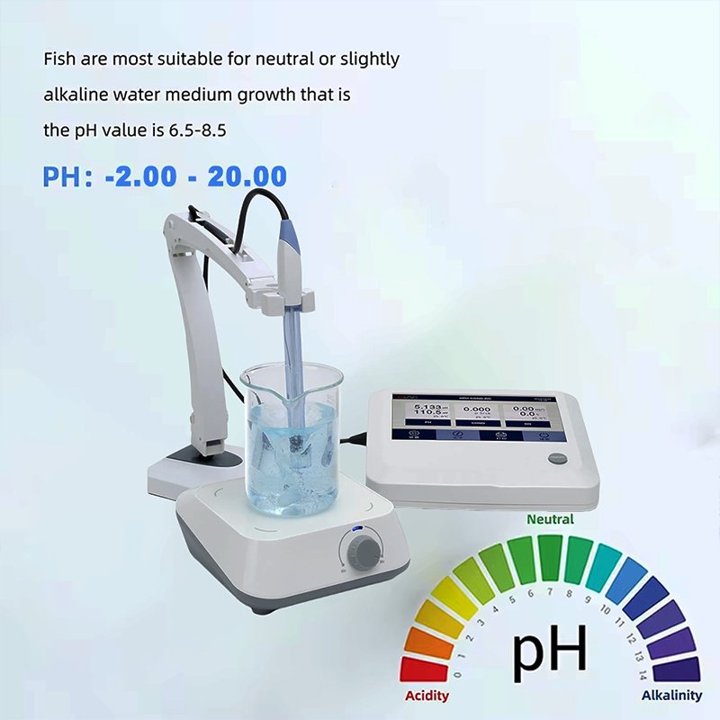 2024 new KRC Water Test Instruments Ph Tester Milk Blood Cosmetics Multi Parameter Water Quality Analyzer Benchtop Ph Meters