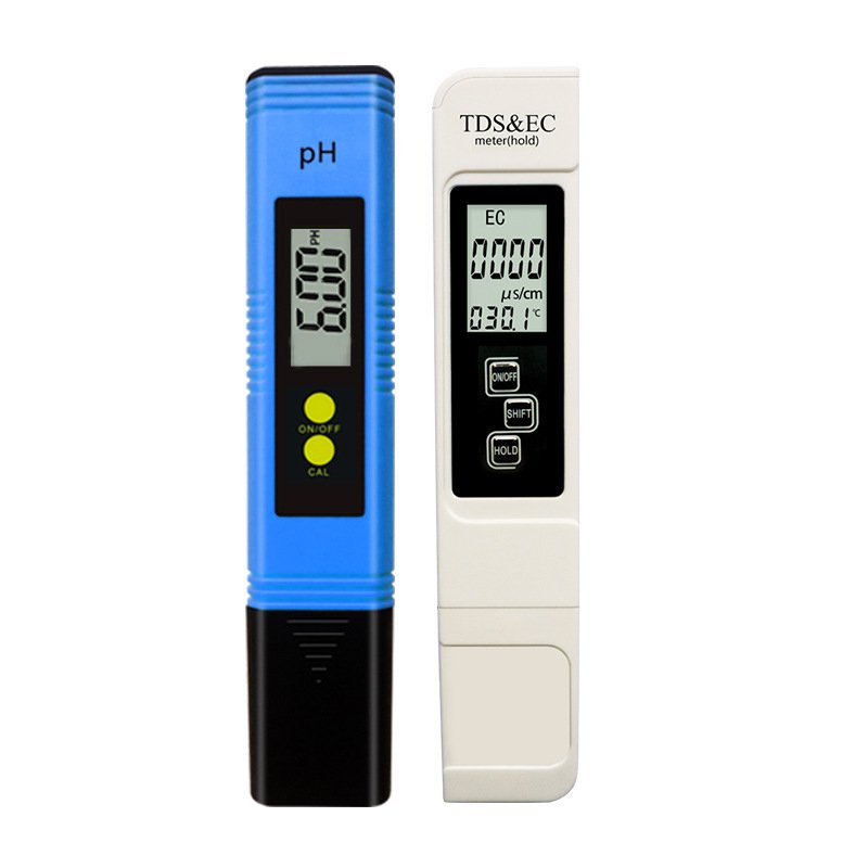 Digital Pocket Portable Waterproof with Backlight PH Pen TDS EC TEMP Meter Water Quality Tester