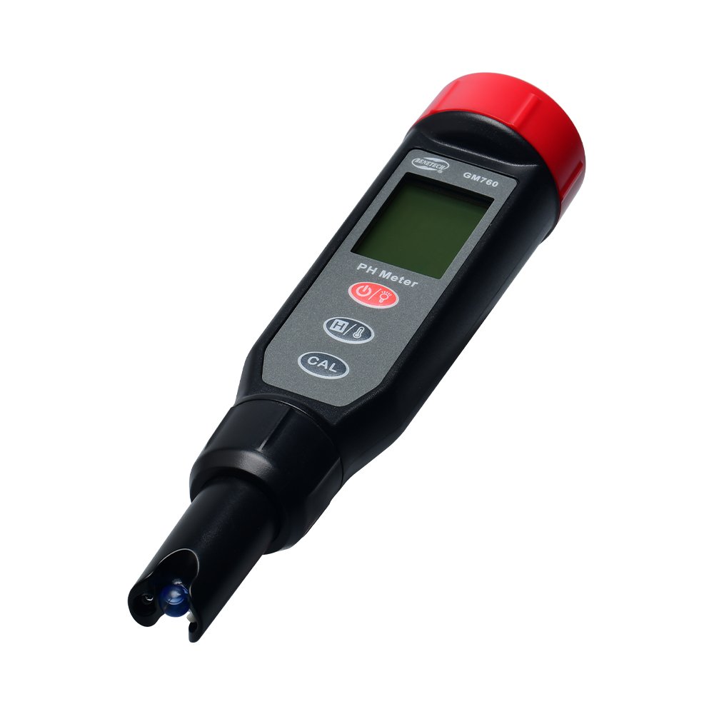 GM760 Digital LCD PH Meter High Precision Waterproof Temperature Tester