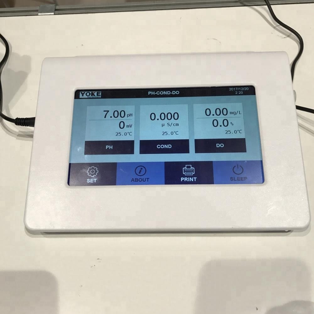 3 Point Calibration High Resolution pH Meter with ATC,Wireless Printing Function
