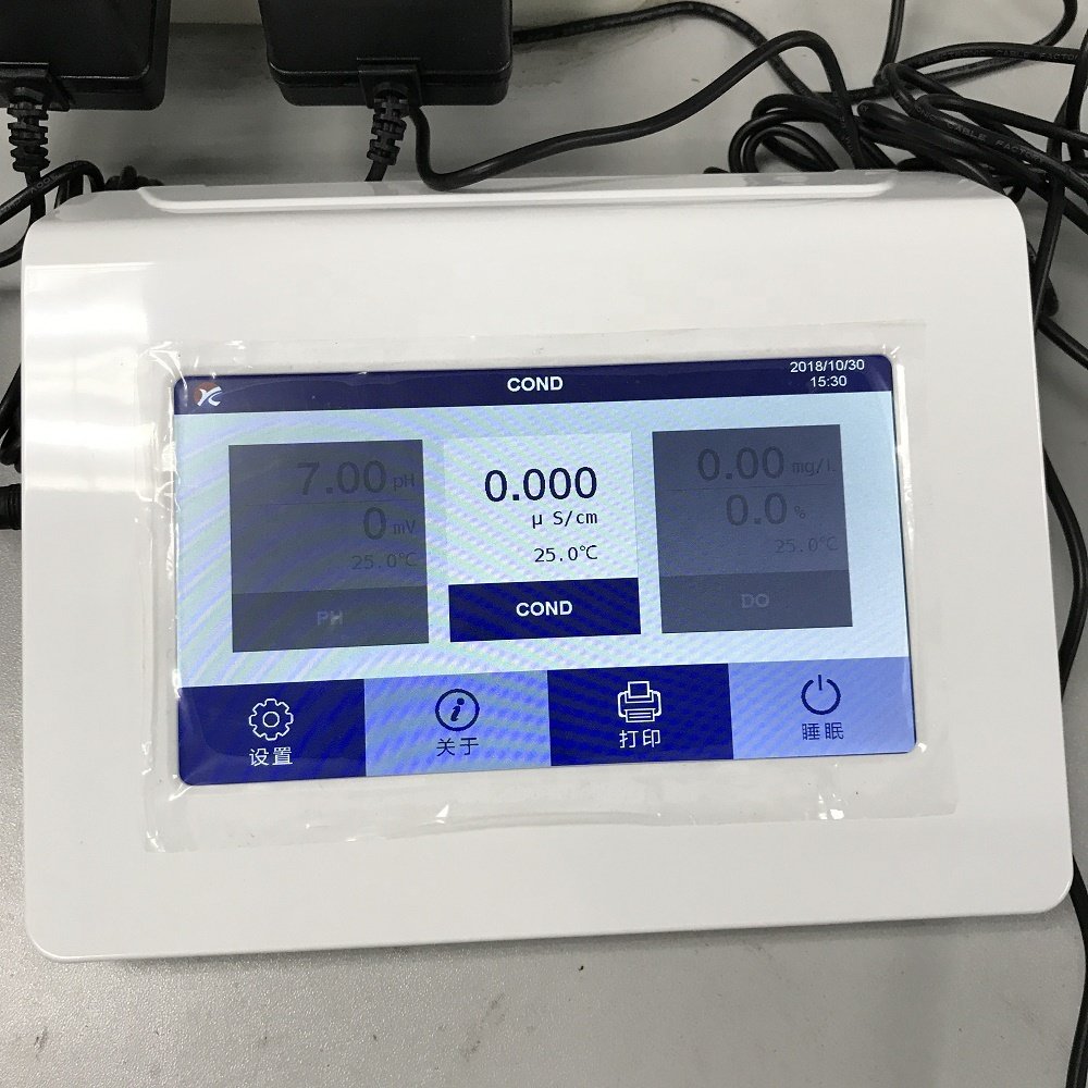 3 Point Calibration High Resolution pH Meter with ATC,Wireless Printing Function