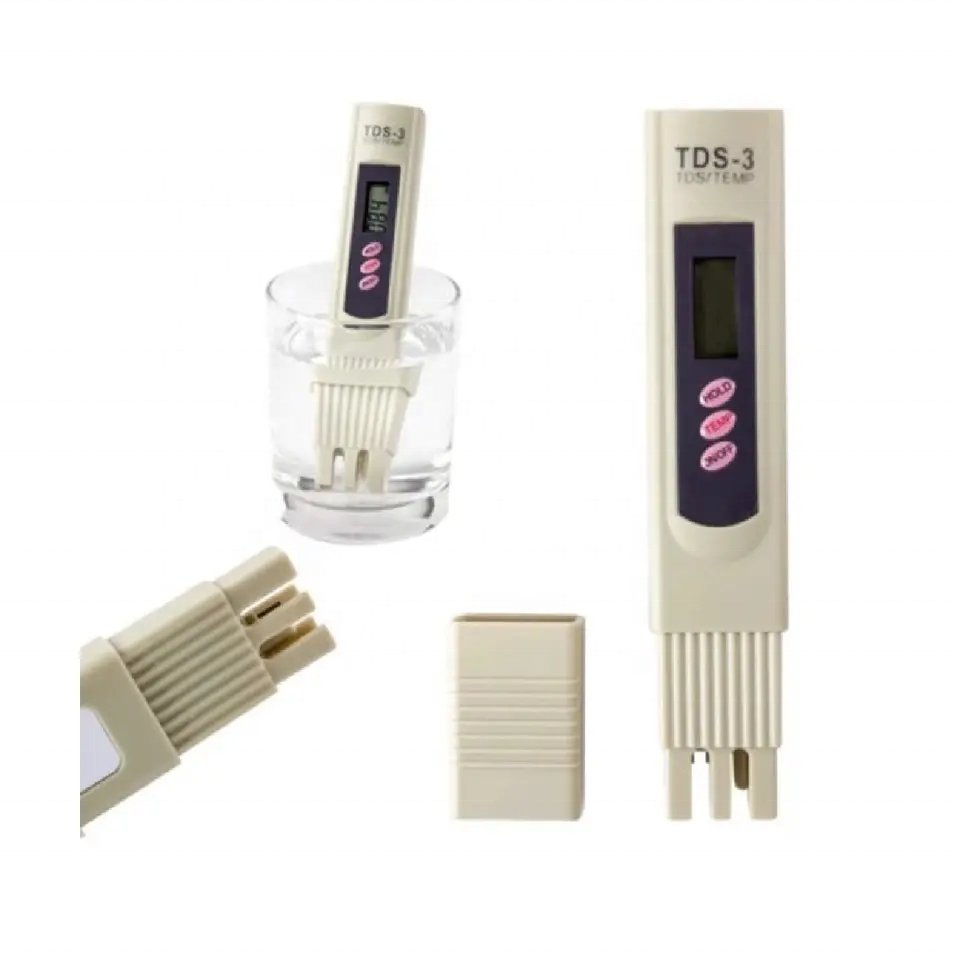 TDS Meter Water Qualtity Tester Pen LED Digital Temp PPM Meter Tester Filter Stick Water Purity