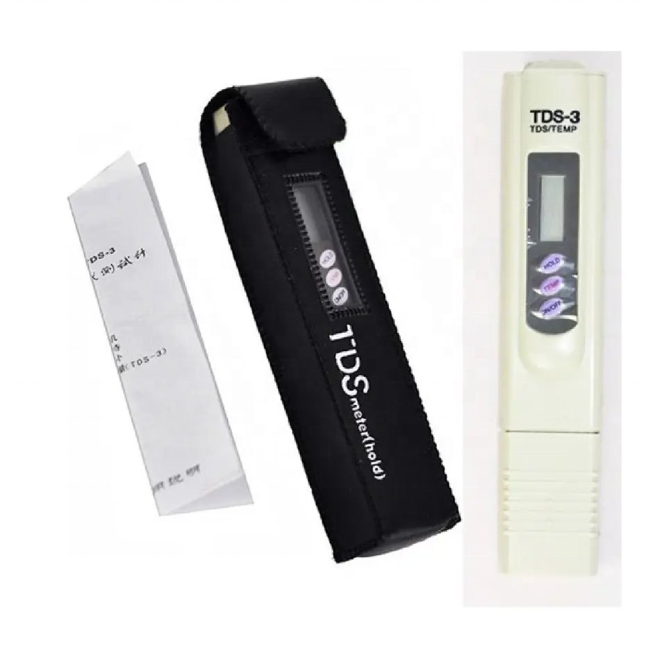 TDS Meter Water Qualtity Tester Pen LED Digital Temp PPM Meter Tester Filter Stick Water Purity