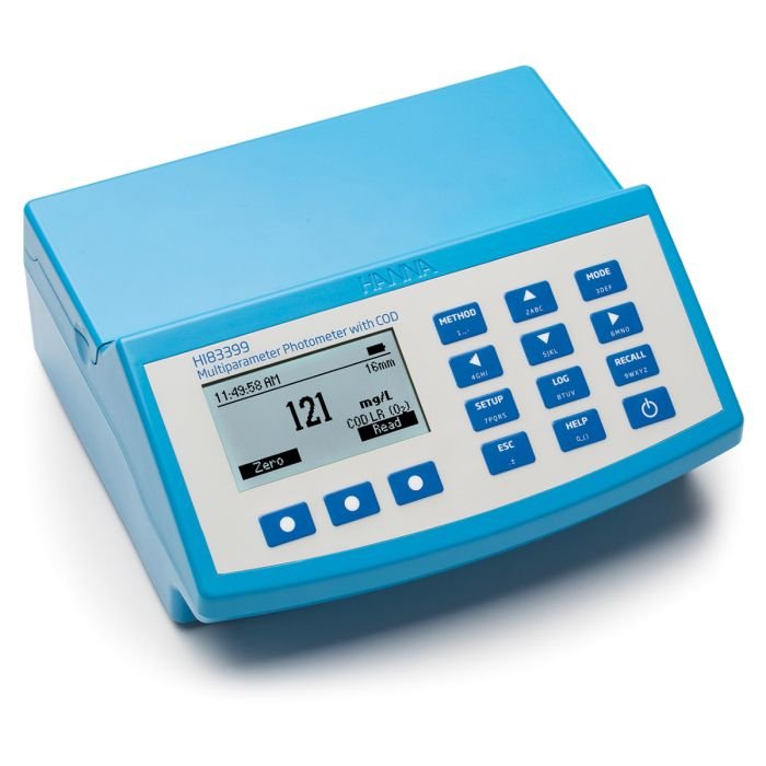 HI83399 Water and Wastewater Multiparameter with COD Photometer and pH meter