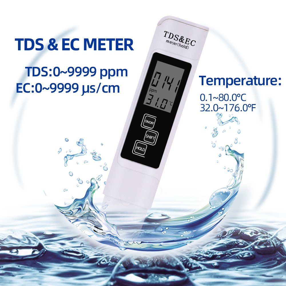 Newest meter TDS/EC/PH/Salinity/TEMP/ORP ph meter digital tester
