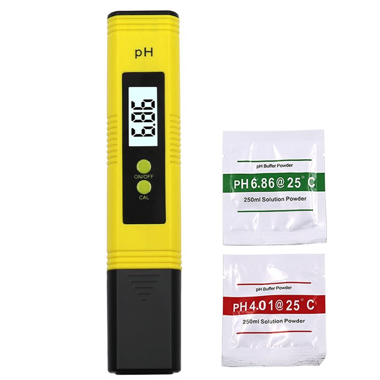 Digital PH Meter Automatic Calibration 0.01 Water Quality Tester PH pen PH-02