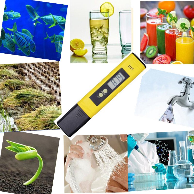 Digital PH Meter Automatic Calibration 0.01 Water Quality Tester PH pen PH-02