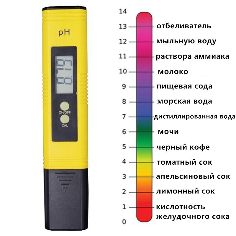Digital PH Meter Automatic Calibration 0.01 Water Quality Tester PH pen PH-02