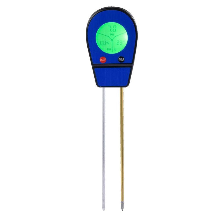 Digital Soil Detector with One Screen Three Displays Temperature Humidity pH Meter Tester in Stock for Machine