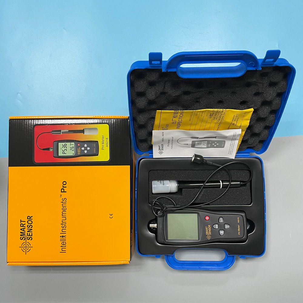 Digital PH Meter Water Quality pH Tester Fish Tank Aquarium PH Value Laboratory Portable SMART SENSOR AS218