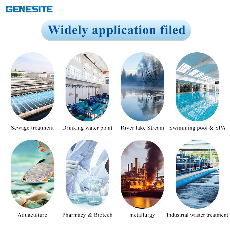Water Sensor Supplier Online Water Analyzer RS-485 MODBUS 4...20mA Salinity Sensor for Seawater Shrimps