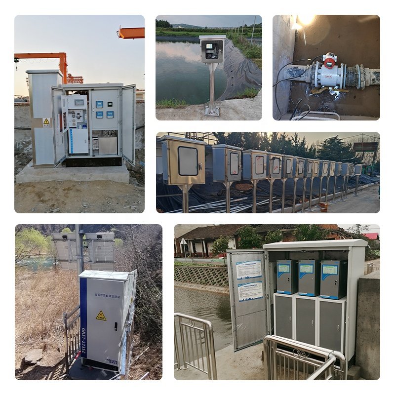 Water Sensor Supplier Online Water Analyzer RS-485 MODBUS 4...20mA Salinity Sensor for Seawater Shrimps