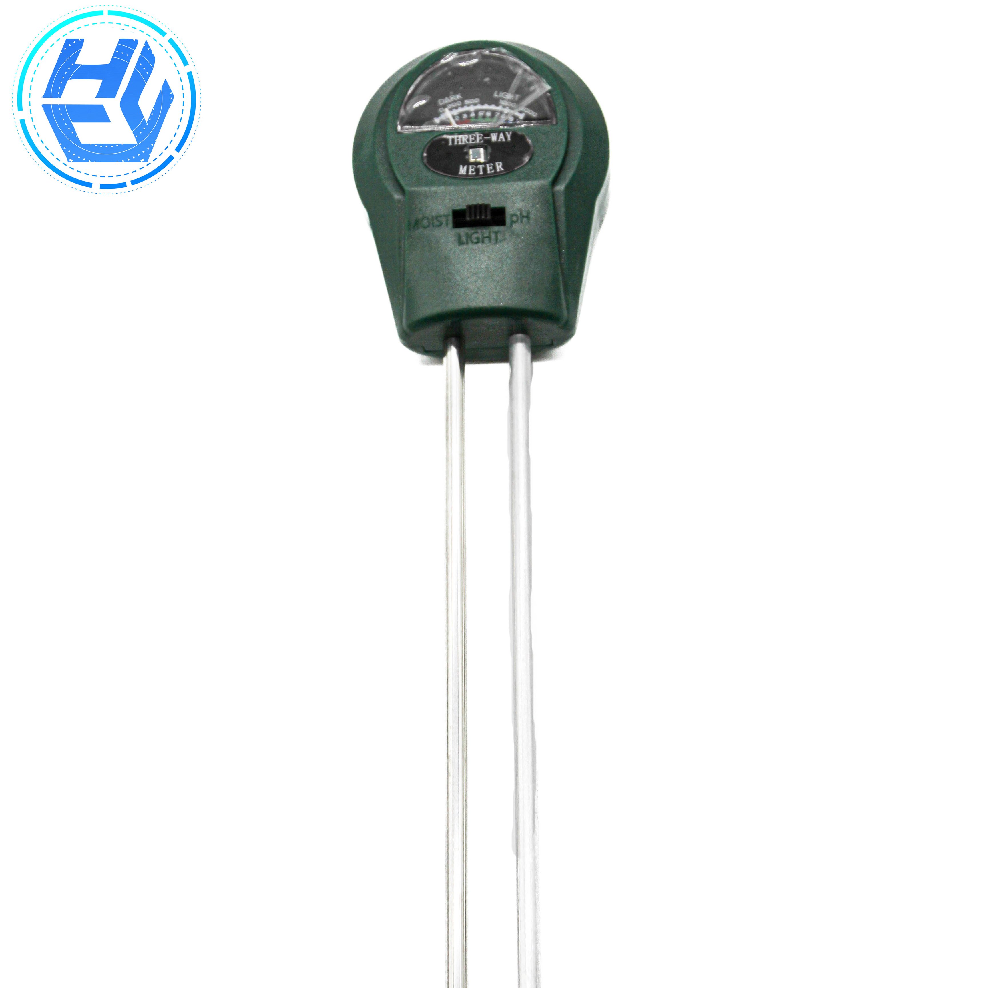 New Three-In-One Soil Tester Light Humidity Detection Hygrometer Soil PH Meter Soil Detector Factory Price