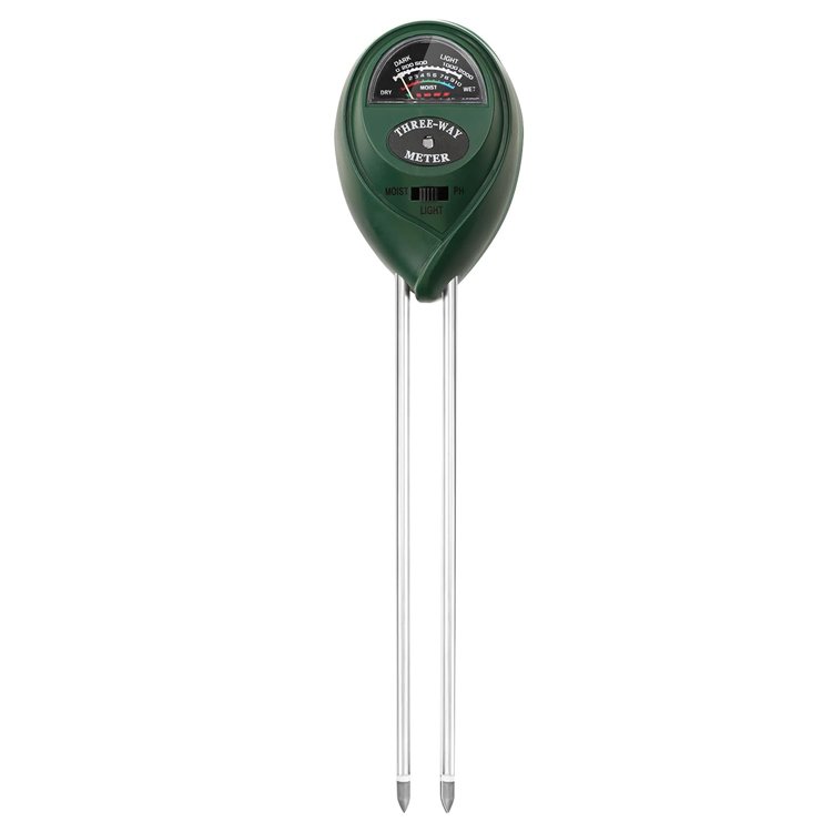 dry wet Soil PH Meter 3-in-1 Soil Tester Moisture Meter Light Meter for Plants Crops Flowers Vegetable Hydroponics Analyzer