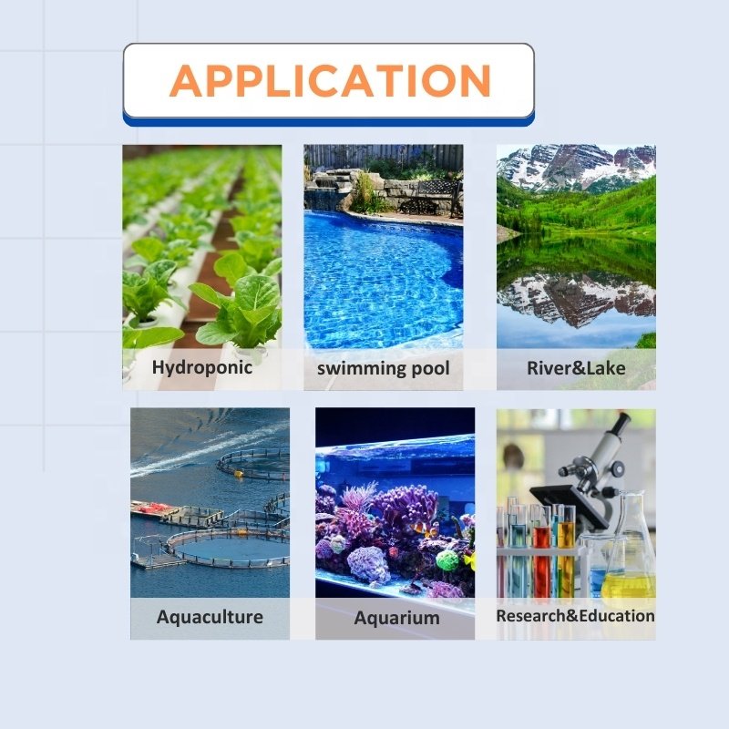 Easy Installation pH Sensor Gel Filled PTFE Junction Combination pH Glass Electrode For Fish Tank Nutrient Doser pH Controller