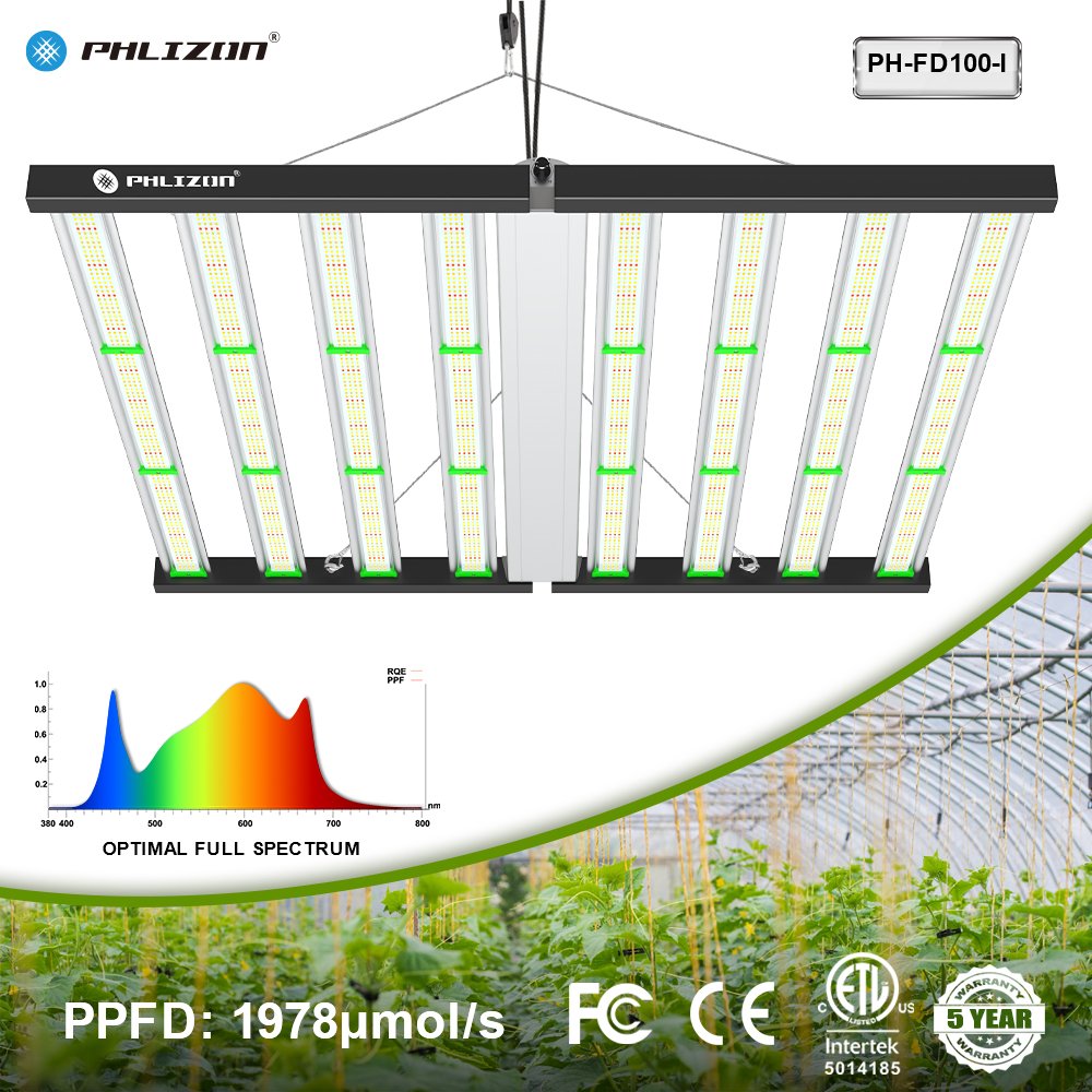 LED Grow Light Full Spectrum 640W 800W 1000W Horticultural Spectral 4-channel Control veg Bloom And Uv IR Led Fixtures OEM