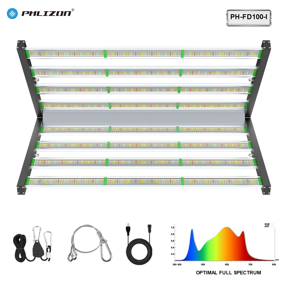LED Grow Light Full Spectrum 640W 800W 1000W Horticultural Spectral 4-channel Control veg Bloom And Uv IR Led Fixtures OEM