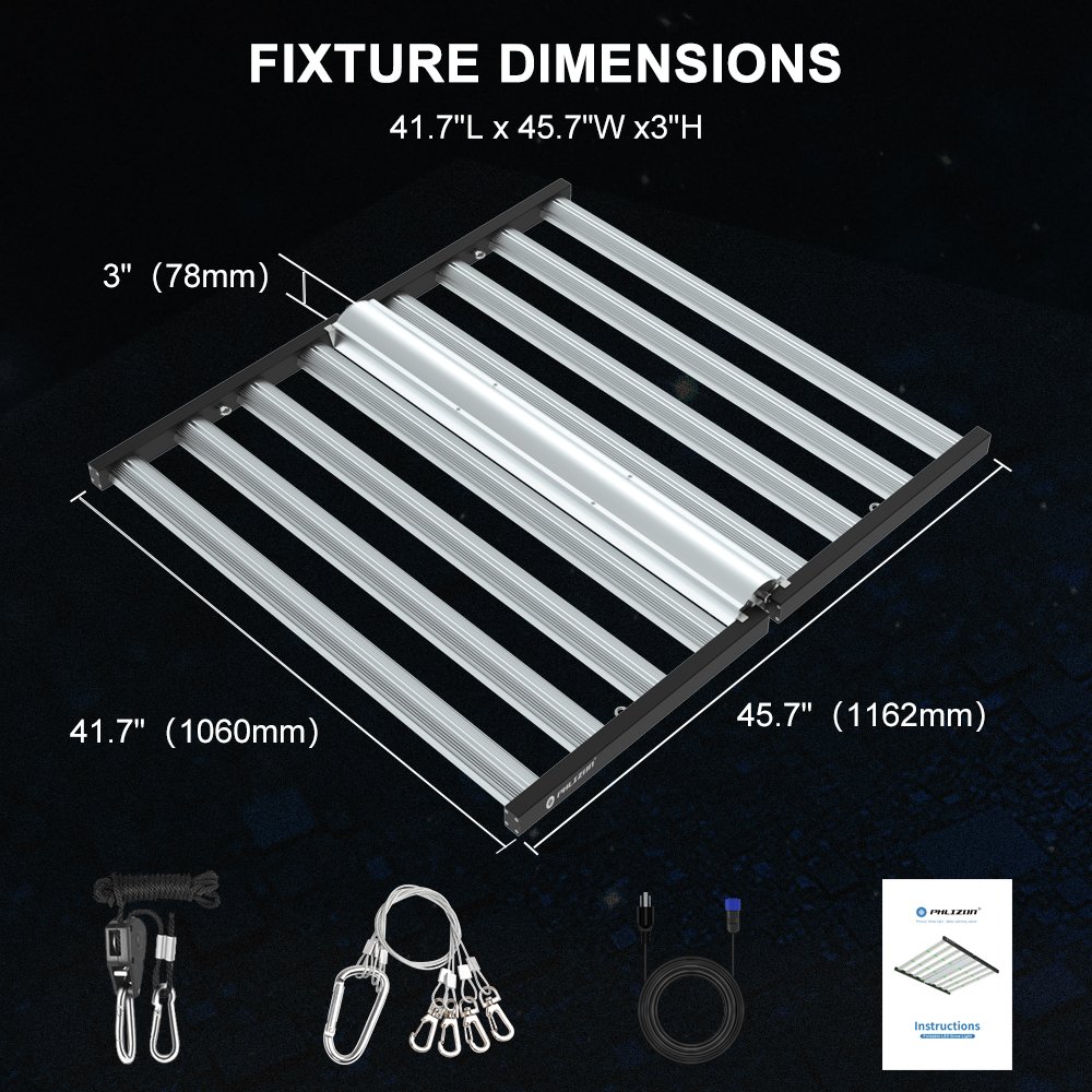 LED Grow Light Full Spectrum 640W 800W 1000W Horticultural Spectral 4-channel Control veg Bloom And Uv IR Led Fixtures OEM