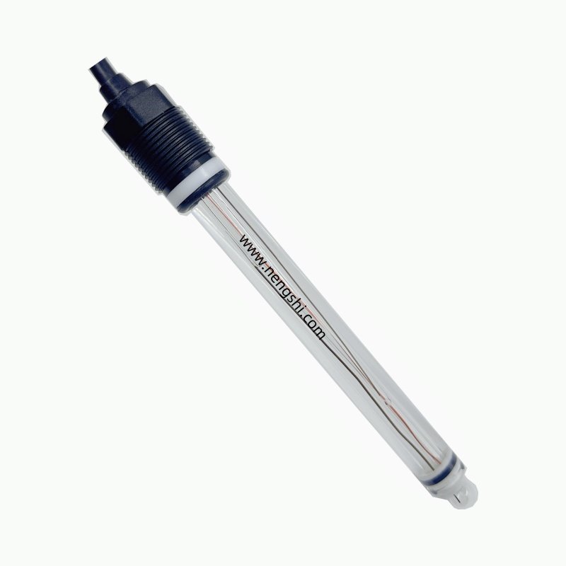 Nengshi factory sales Online industrial ph sensor 0-14pH ph electrode glass Oem ph electrode probe