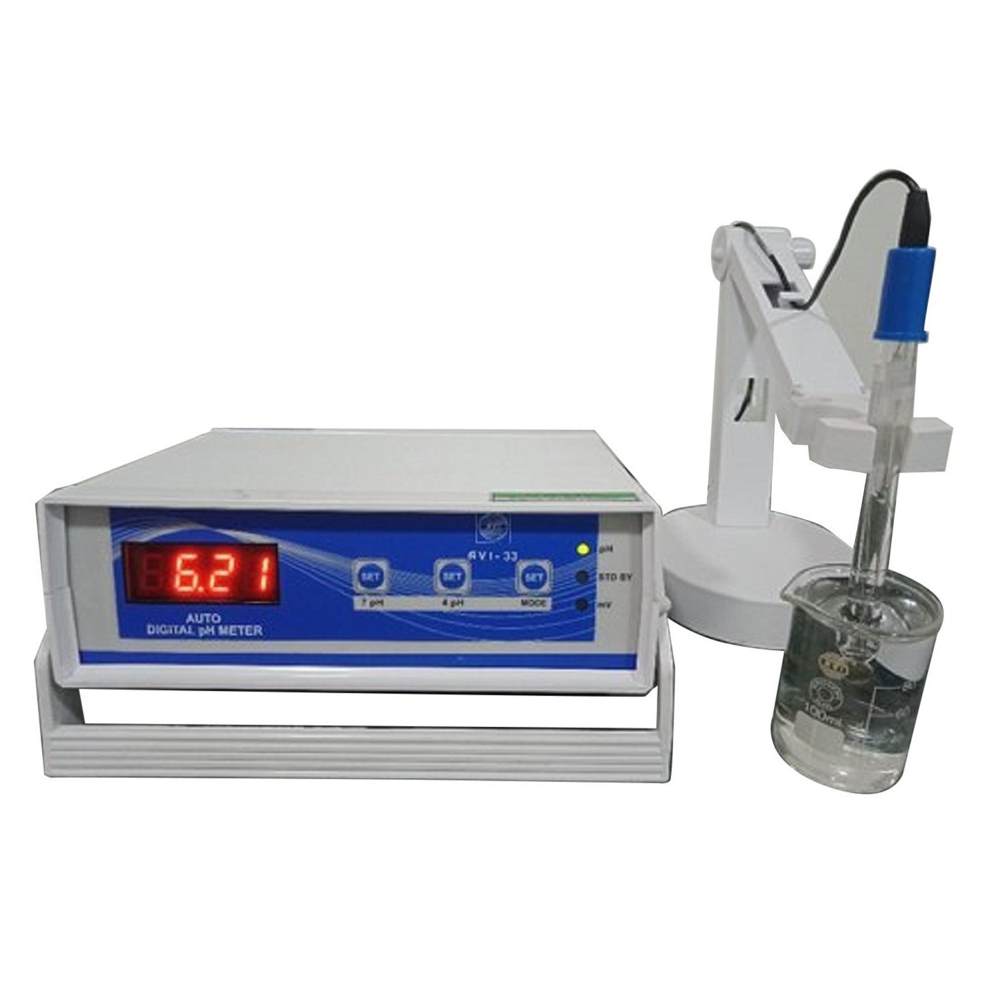 Compact Auto pH Meter with High Accuracy for Food and Beverage Industry Use from Indian Supplier at Best Prices