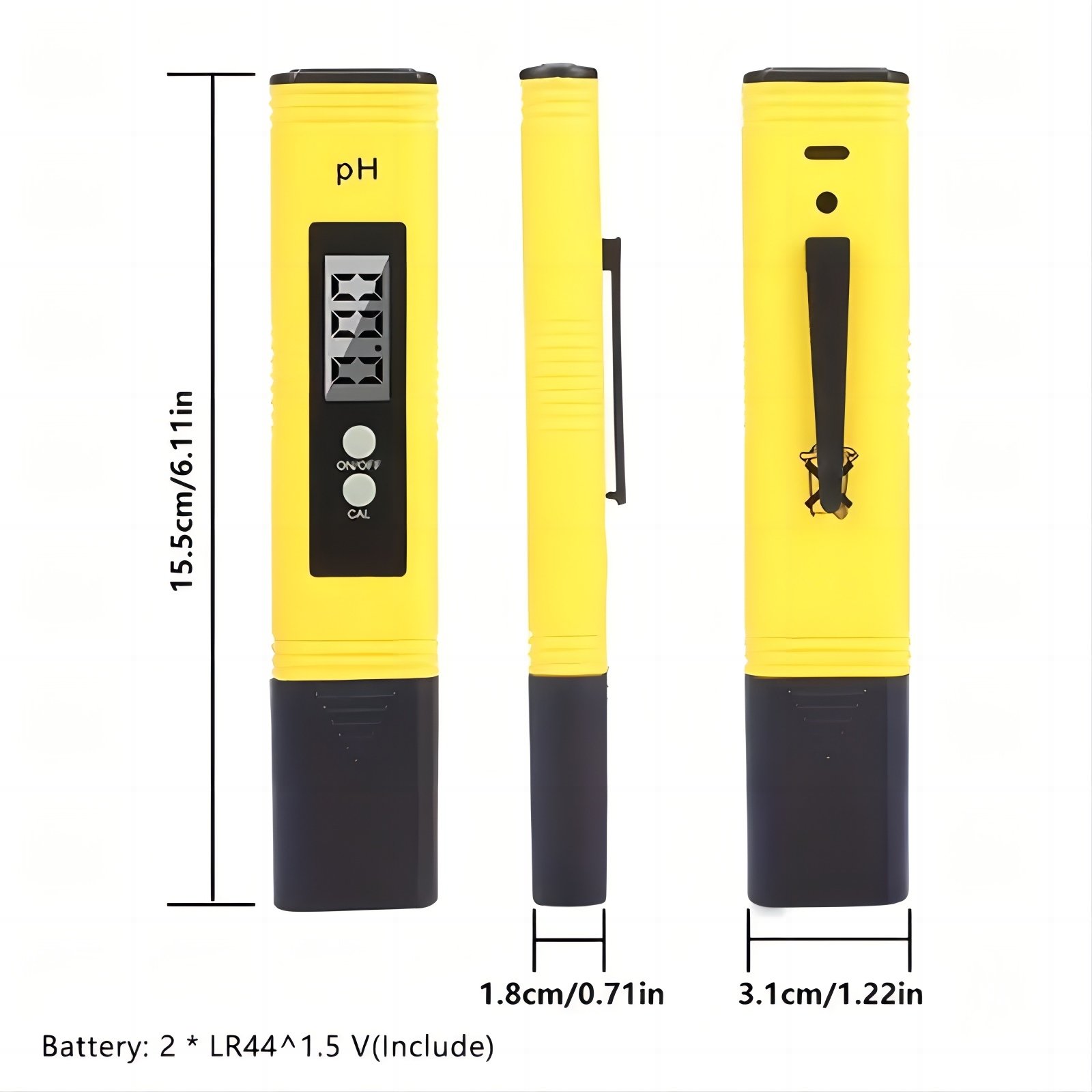 2PCS Including Portable Digital Pen Type PH Meter Laboratory Water Purity Electronic TDS PH Meter For Sale Tester Digital Meter