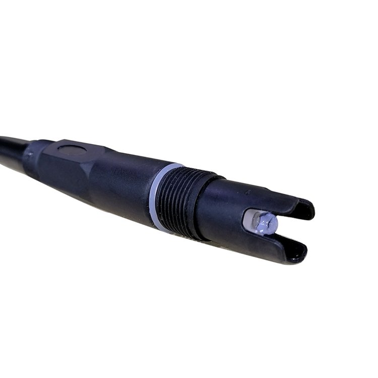 Industrial pH Probe RS485 Plastic pH Electrode Water pH Sensor Probe 4-20ma for Aquarium