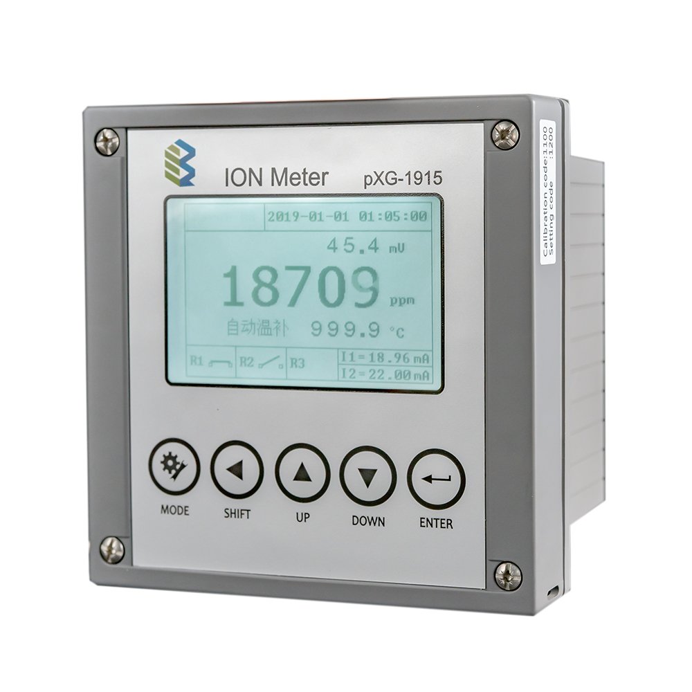Online Fluoride Calcium Hardness Magnesium Chloride Nitrate Ammonia Sodium Potassium Ion Meter