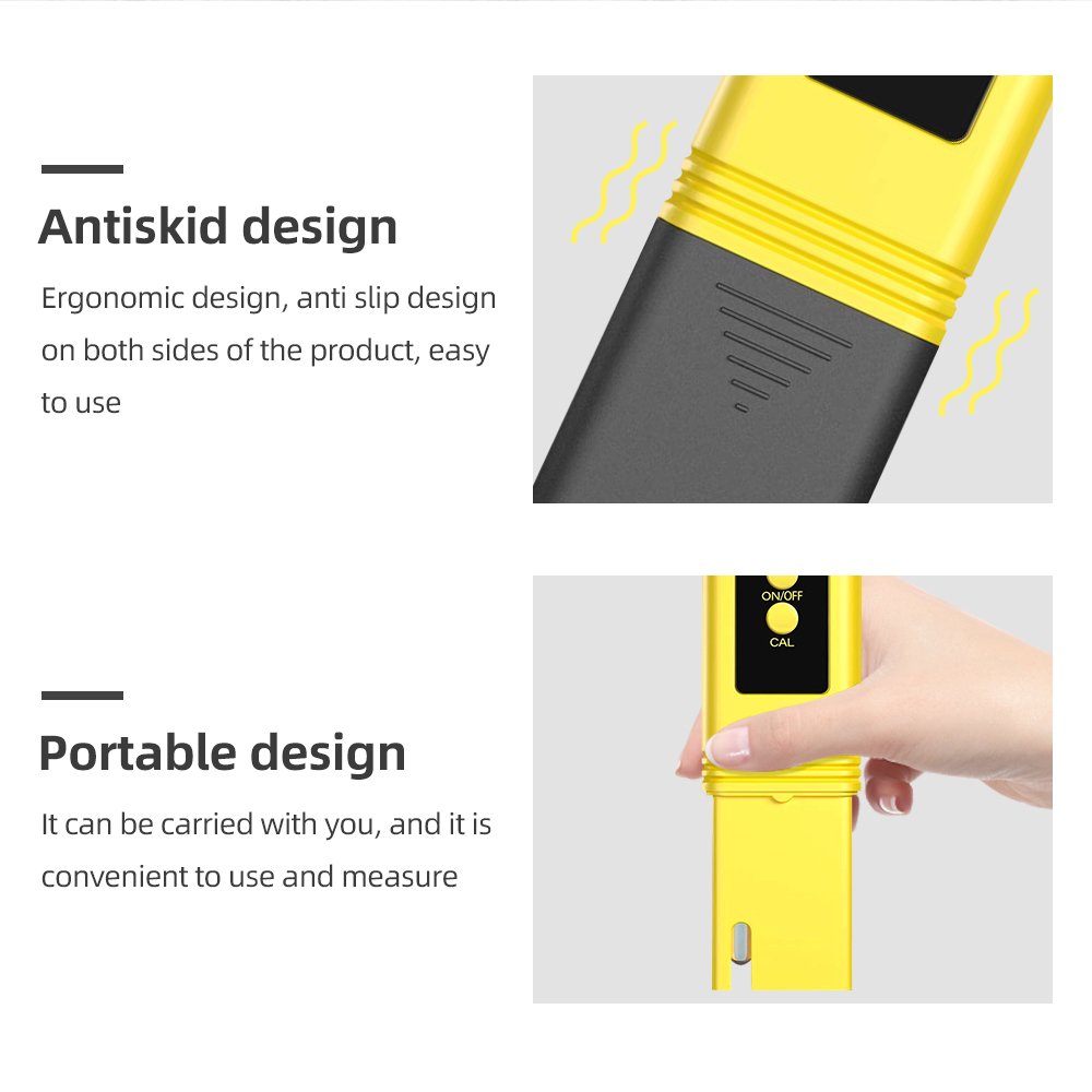 LCD Digital PH Pen Water Quality Tester Pocket Portable PH Meter Tester with ATC for Water