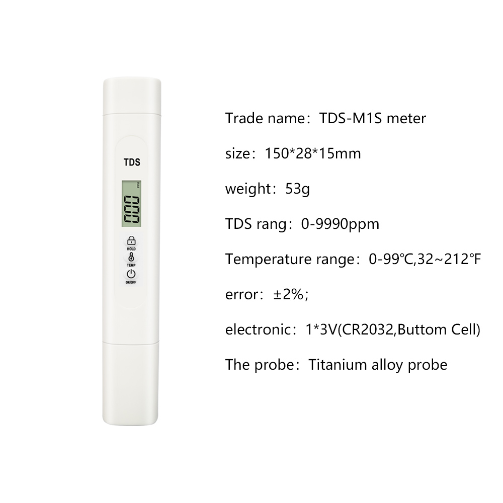 Best Price Tds Meter High Quality 9990 Ppm Sensor Tds Meter For Water Testing
