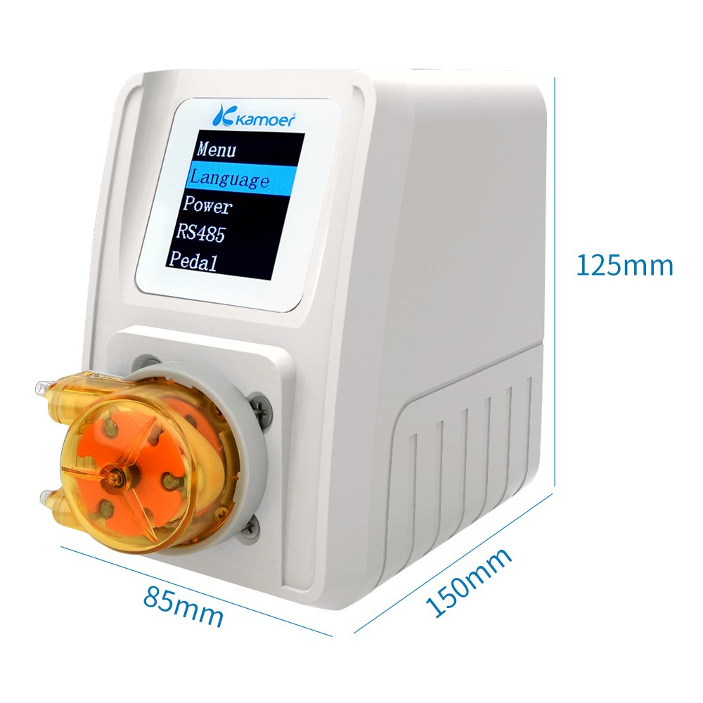 Kamoer M1-STP low flow peristaltic fluid pump electric water pump dispenser stepper motor microfluidic pump