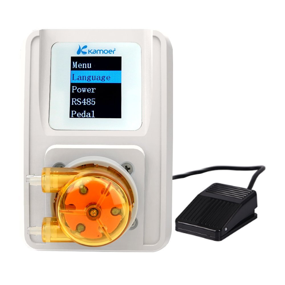 Kamoer M1-STP low flow peristaltic fluid pump electric water pump dispenser stepper motor microfluidic pump