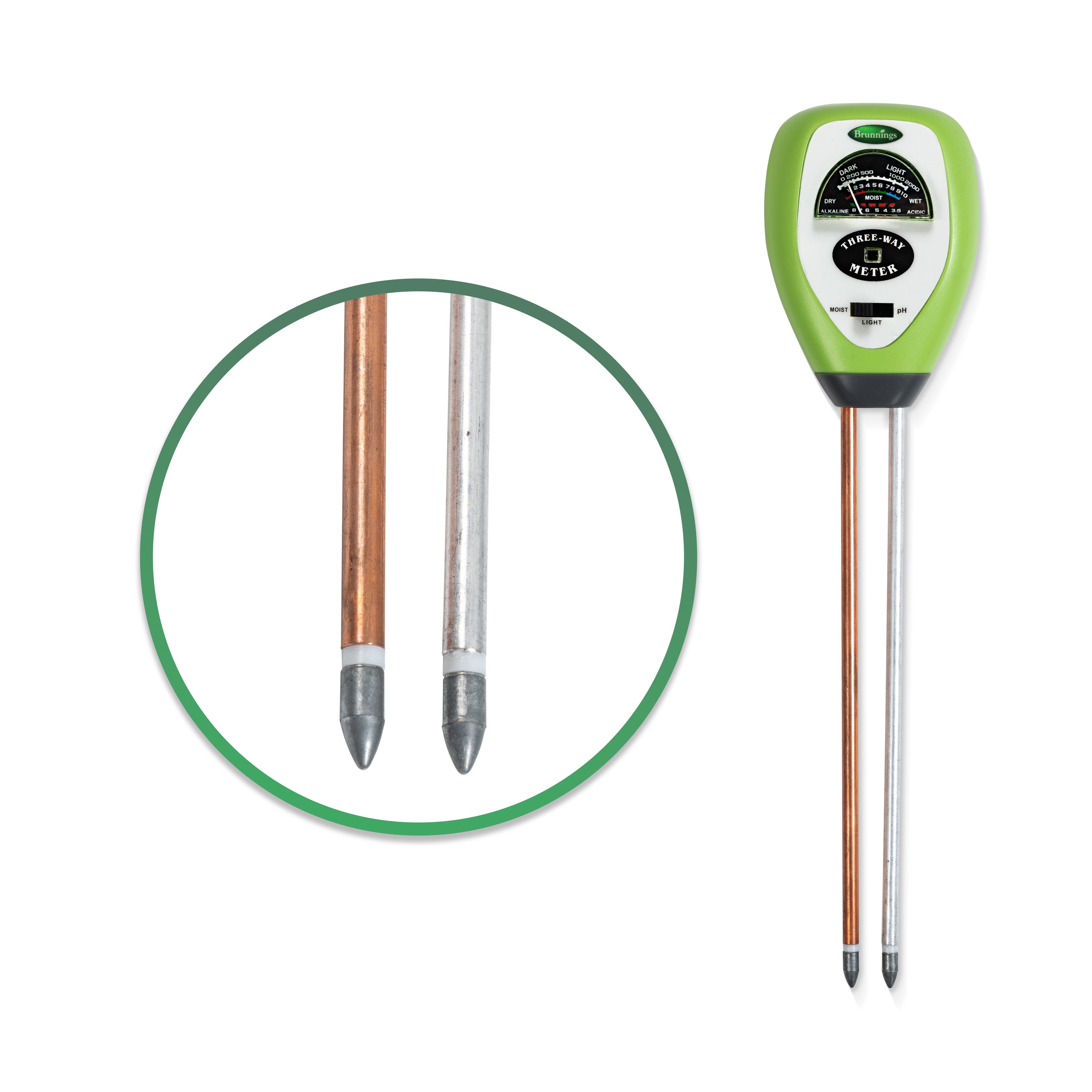 Soil Tester Flowers Lawns Vegetables Soil Meter Indoor Outdoor Pen Type