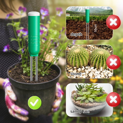 3-in-1 compost unconfined thermal coefficient digital level smart soil ph meters soil tester equipment