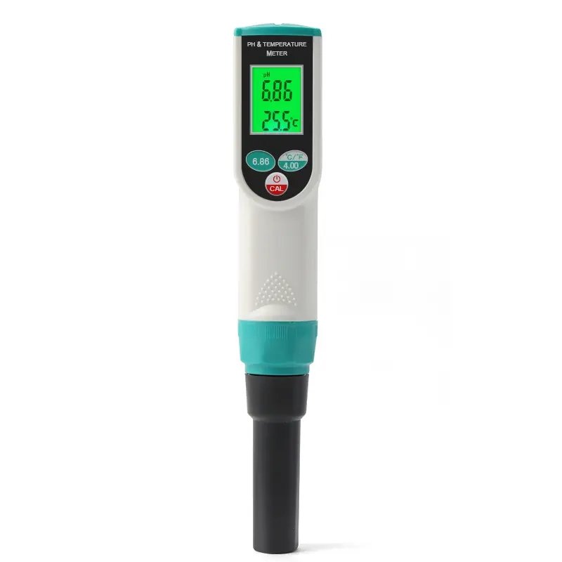Hedao PH-2023 Digital back light pH/Temperature Waterproof Food Ph Meter for soil meat Cheese