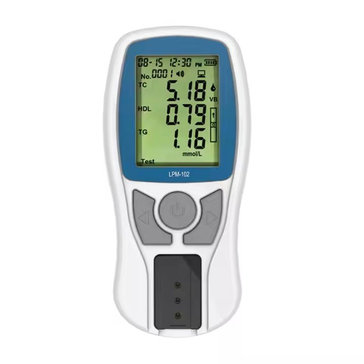 Factory wholesale three-in-one multifunctional cholesterol detection system medical blood lipid meter