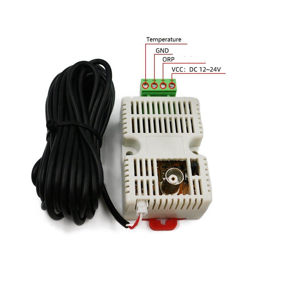 BGT -2000~2000mv RS485 Modbus 0-5V 0-10V 4-20mA Agriculture Water Quality Probe PH Analyzer Meter Water ORP Sensor for Fish Pool