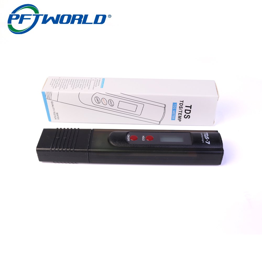 pH Meter, Digital pH Tester for Hydroponics, pH Temp Meter with Horizontal Display for Pool Spa Hot Tub Indoor Plants