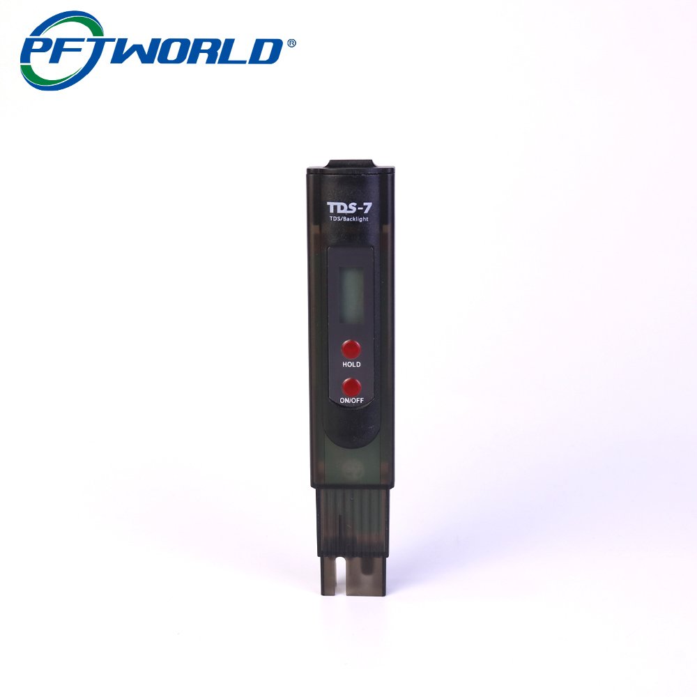 pH Meter, Digital pH Tester for Hydroponics, pH Temp Meter with Horizontal Display for Pool Spa Hot Tub Indoor Plants