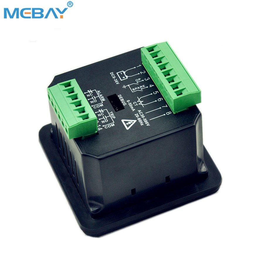 Mebay DC Input Digital Ampere Meter Voltage Meter Voltmeter GV27VS