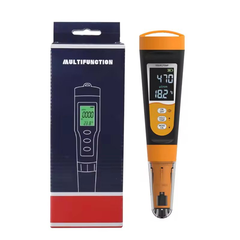 Industrial Water Quality Tester 3 In 1 Ec/Temp/Tds Meter Water Ph Meter Digital For Swimming