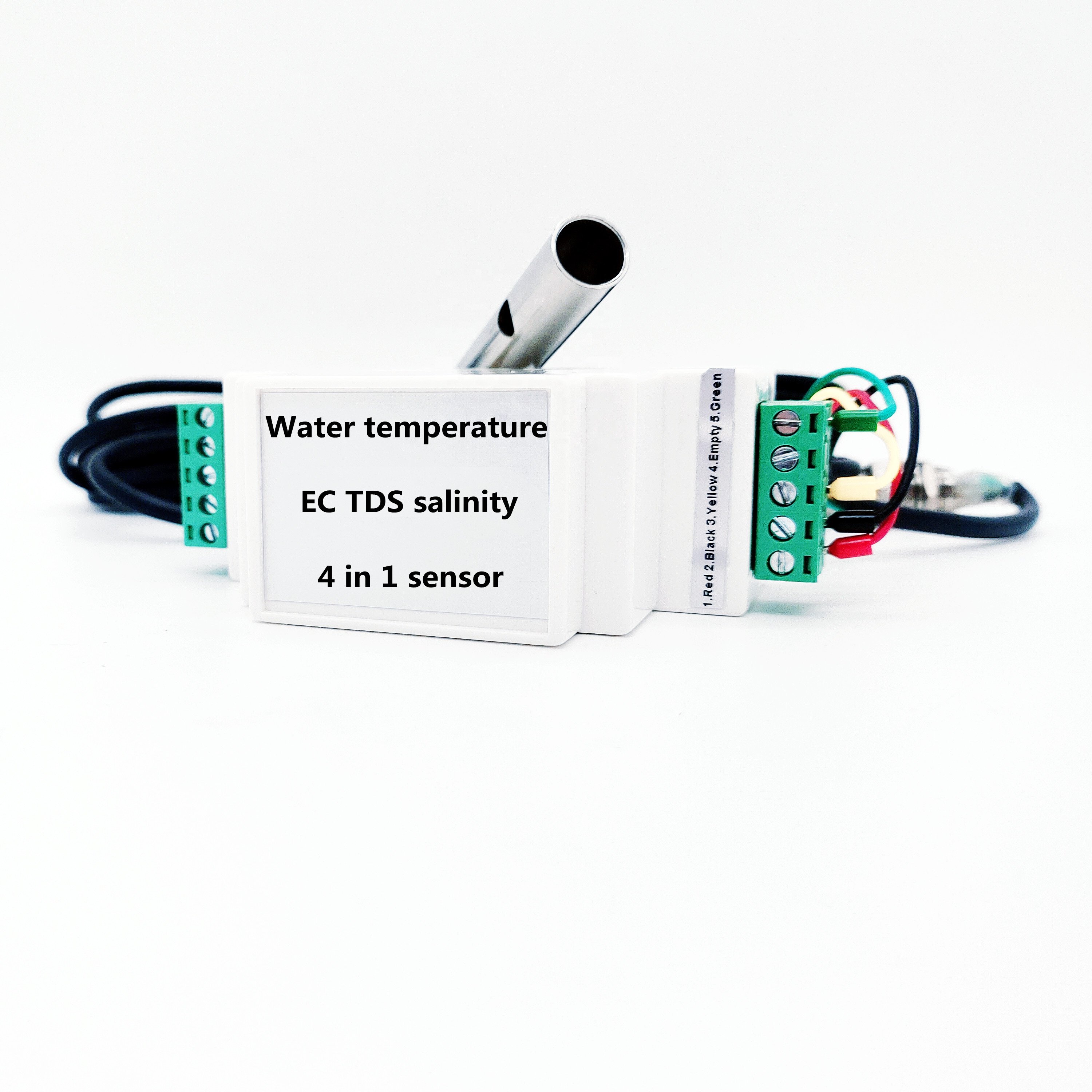 Analog 4-20mA RS485 Slide Mount Water Quality Conductivity Probe Transmitter For Water Treatment