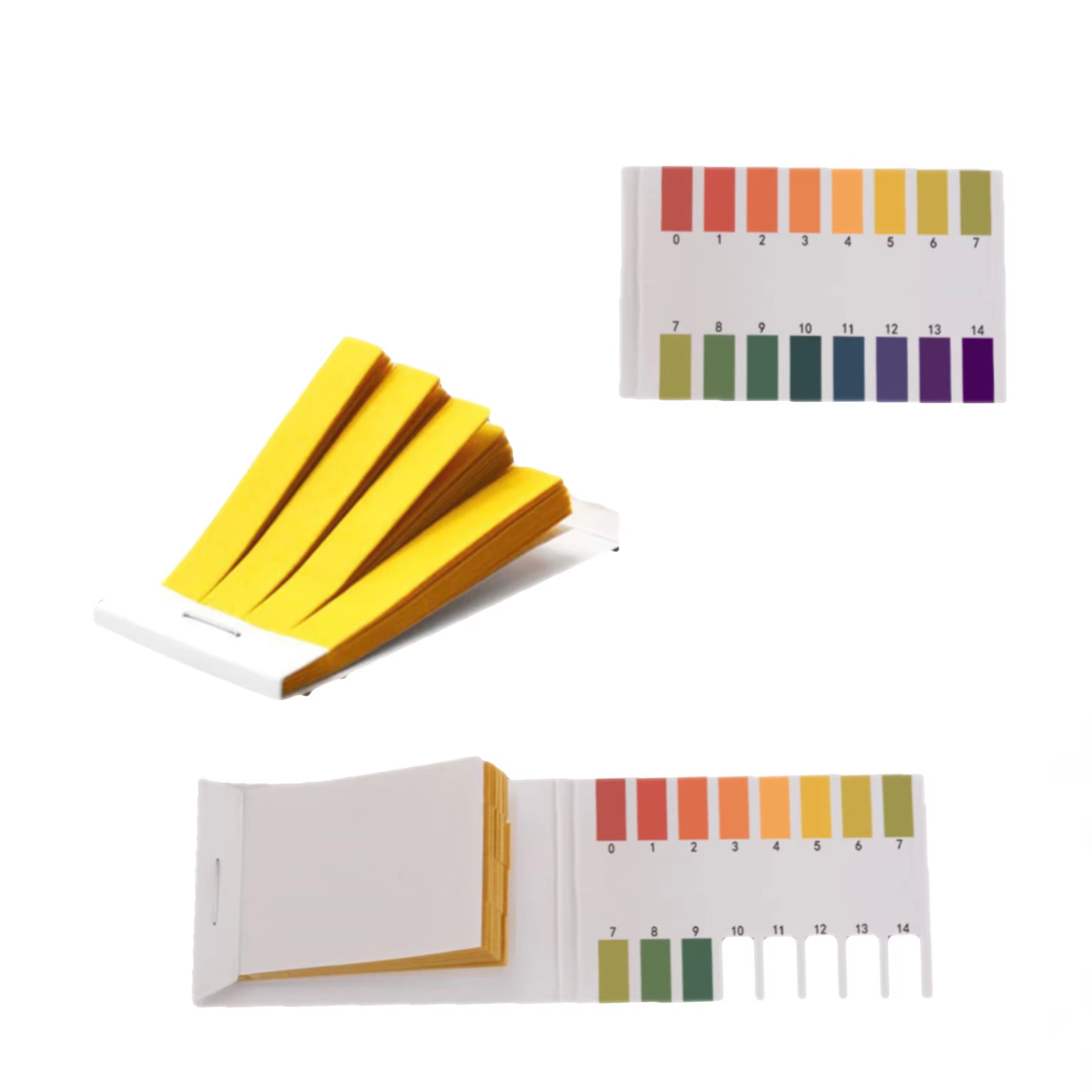 Instant Read pH Test Strips pH Range 0-14 Saliva Urine Water Soil Testing Pet Food and Diet pH Monitoring