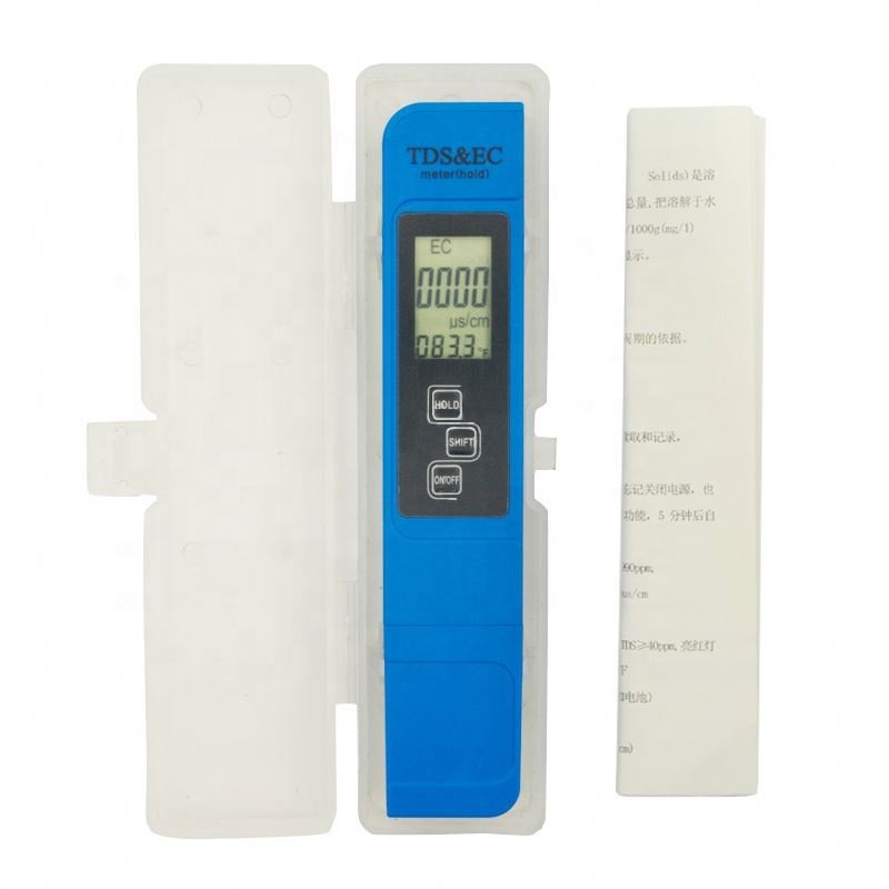 Professional Swimming Pool Water Quality TDS EC Tester 0-9990 Ppm Waterproof Tap Water Tester Pen For Sale