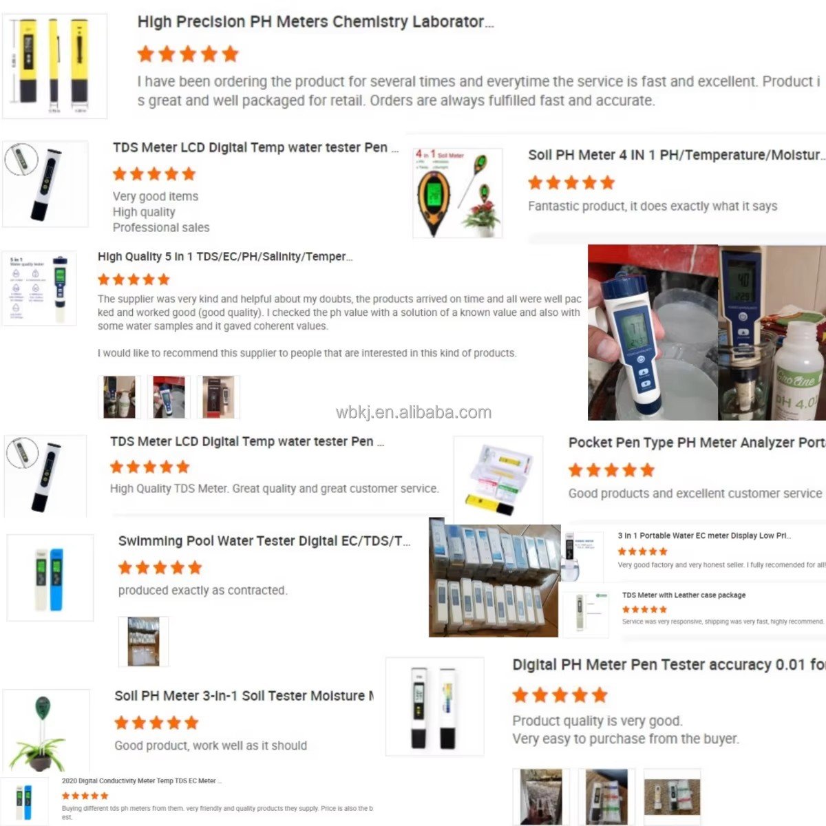 MF-01 Multifunctional TDS/PH/EC/TEMP Meter Water Quality Testing Pen For Home Use