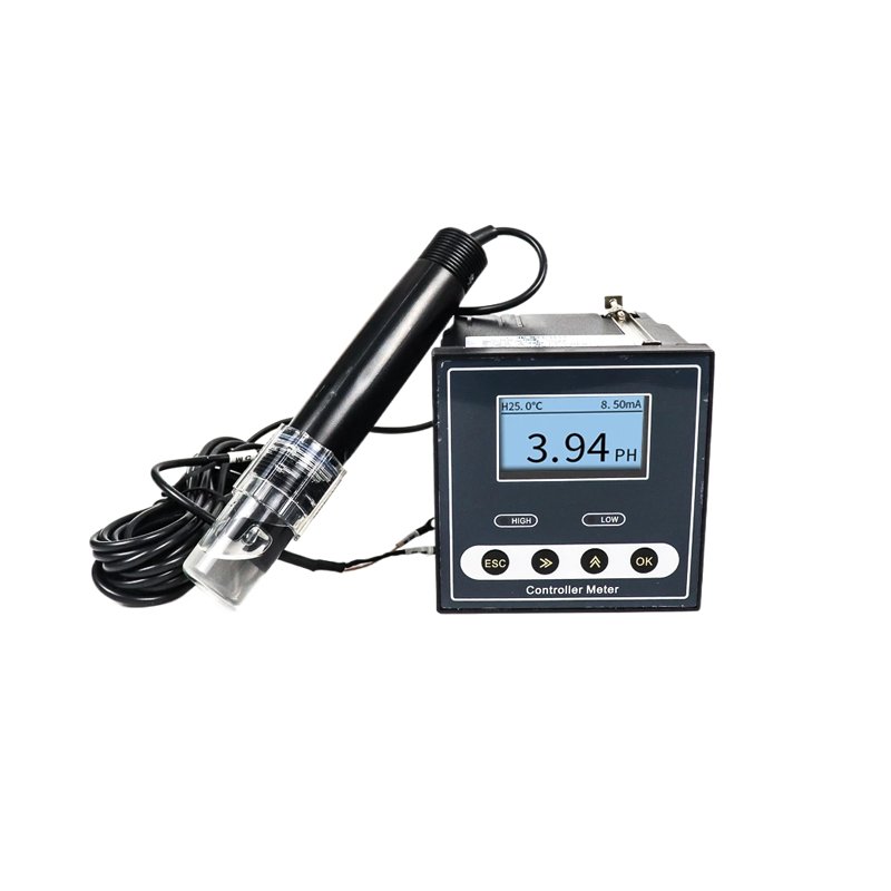 Plastic ph meter with controller