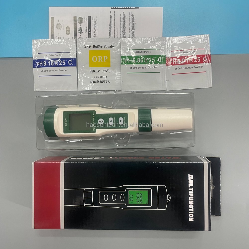 10 in 1 Digital PH Meter Water, H2/TDS/EC/PH/SALT/S.G/ORP/TEMP/Res.m/Fertile Water Quality Monitor Tester