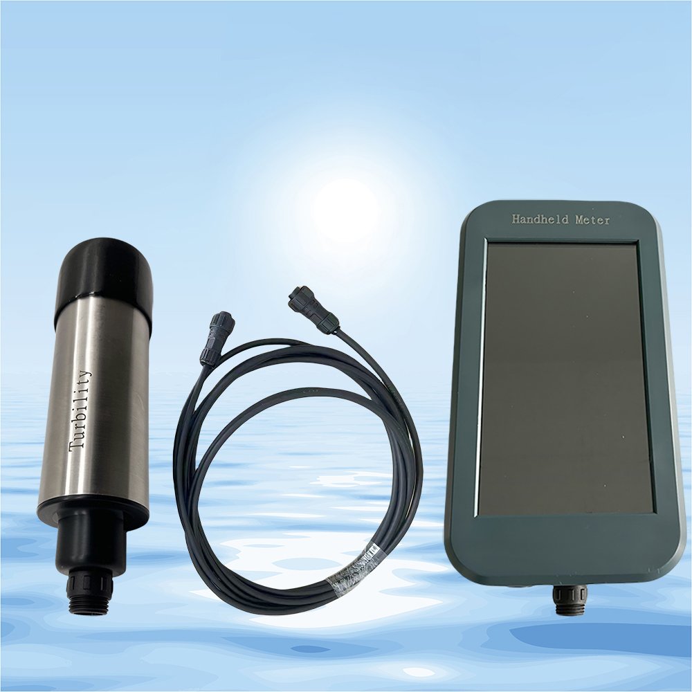 Measuring Range 0-1000 Ntu Digital Online Surface Water Turbidity Sensor with wiper