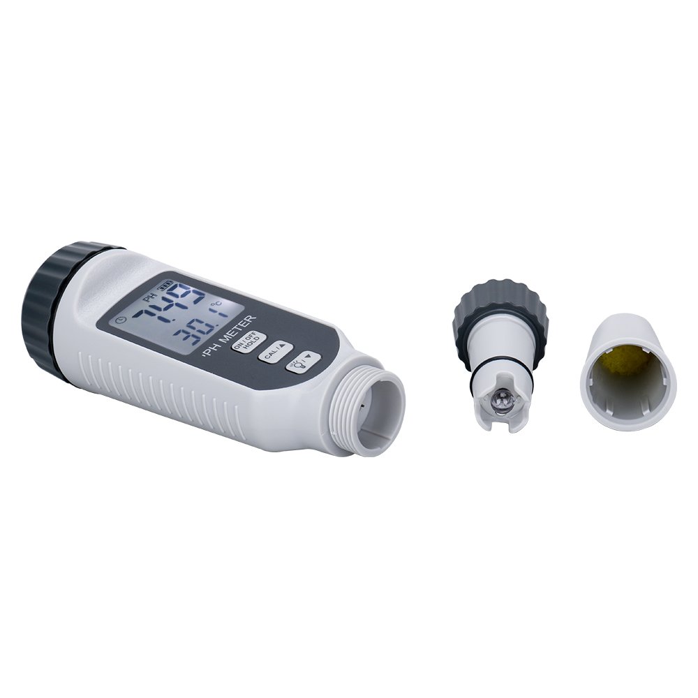 2023 new Portable LCD Digital PH Meter Pen of Tester accuracy 0.01 Aquarium Pool Water Wine Urine pH tester PH818 Smart Sensor
