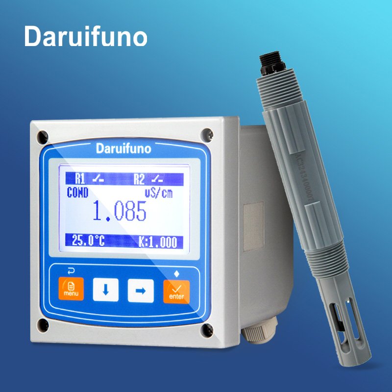 ABS Shell 2000uS/cm Online Conductivity Sensor Conductivity Electrode for Water Treatment