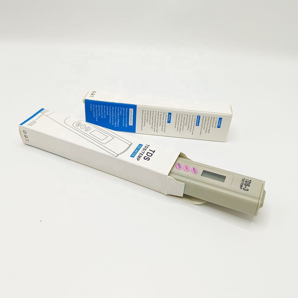 TDS-3 Portable Tester Pen Water Detector Digital Temperature Tds Meter Measuring ppm